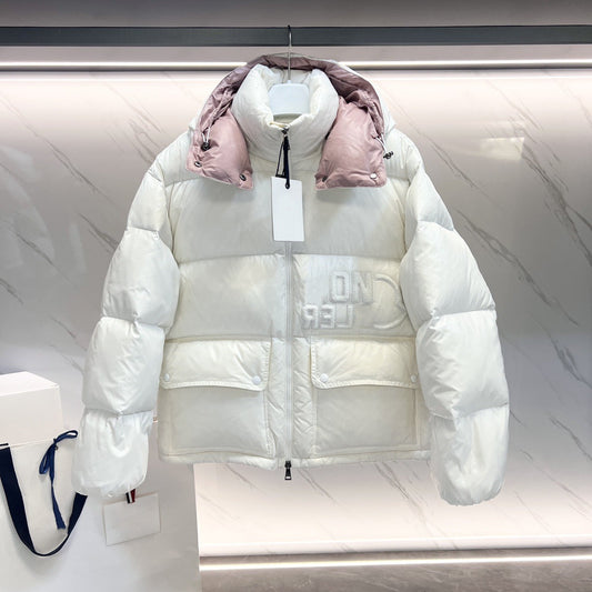 White P Puffer Jacket