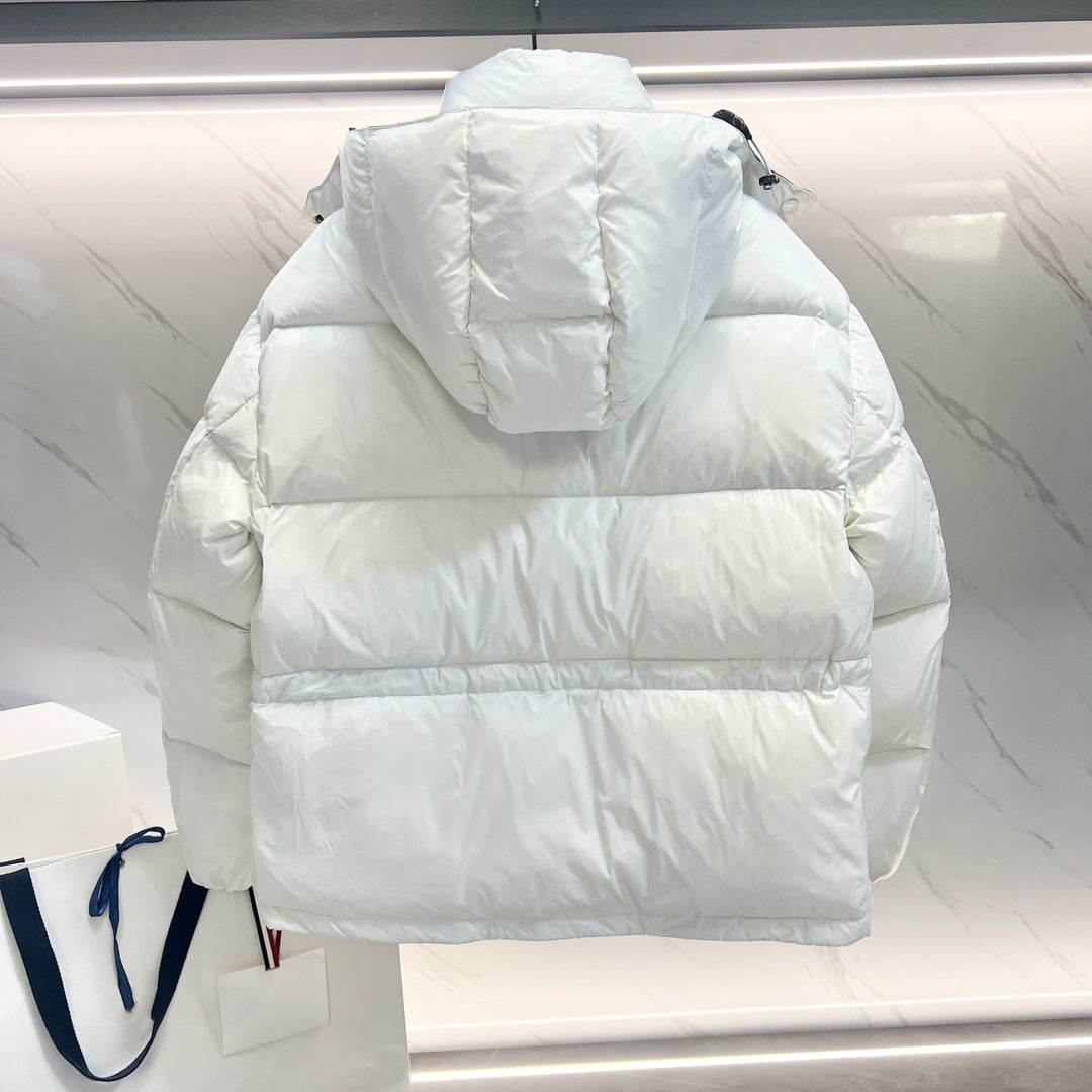 White P Puffer Jacket