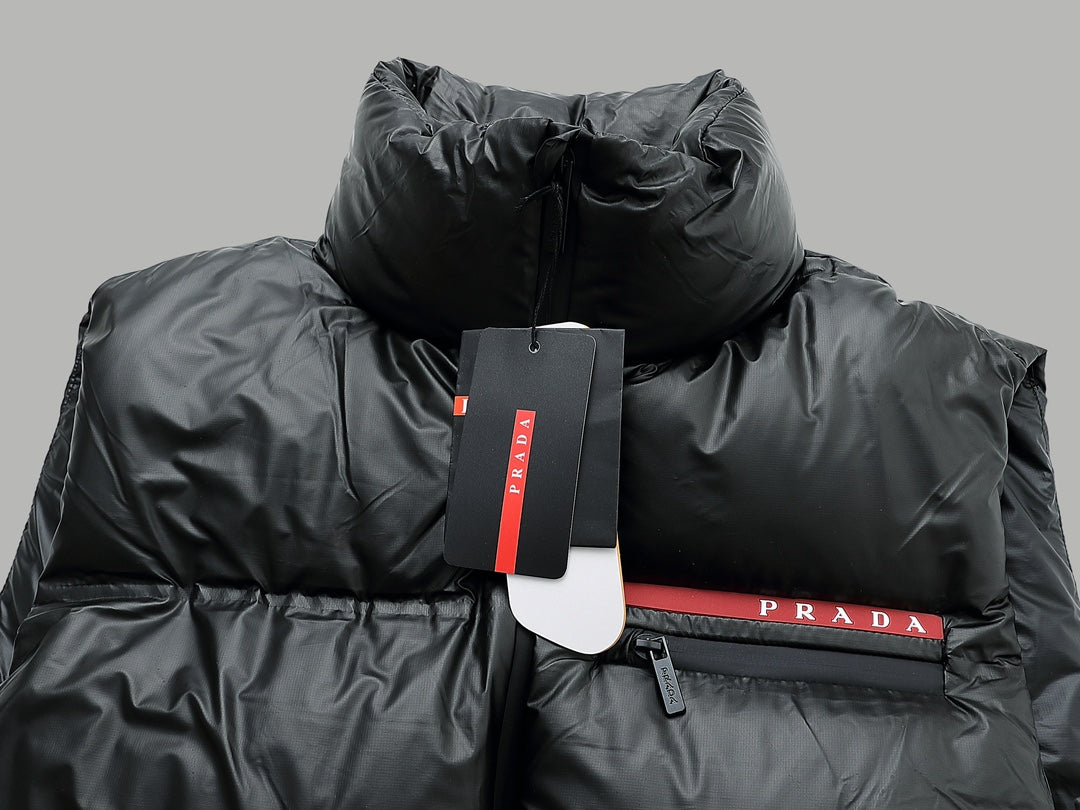 Glossy Goose Down Vest